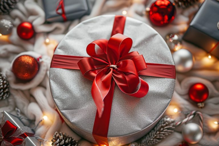Boite ronde cadeau