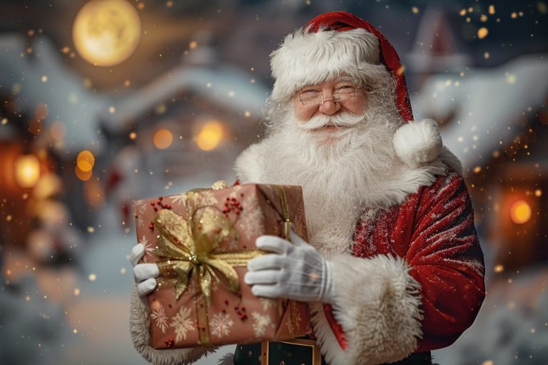 Père noël cadeau