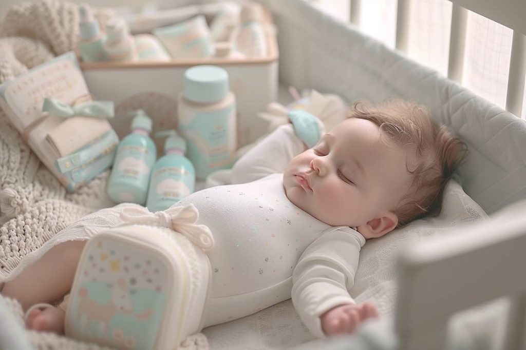 Quel coffret cadeau de soins pour bébé offrir pour une naissance