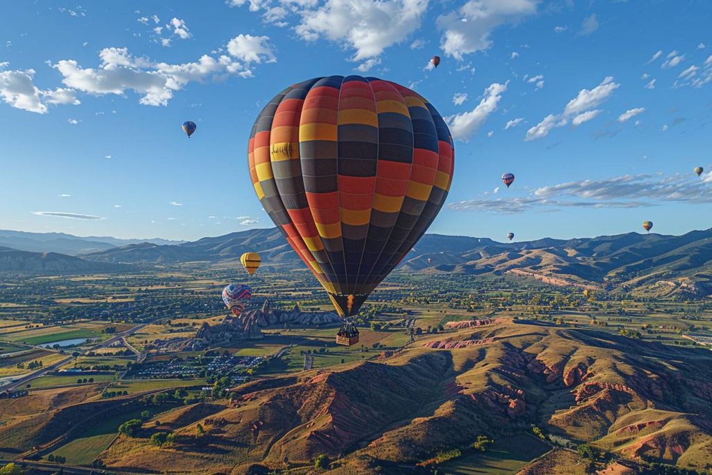 Quelle expérience à offrir (ex. vol en montgolfière