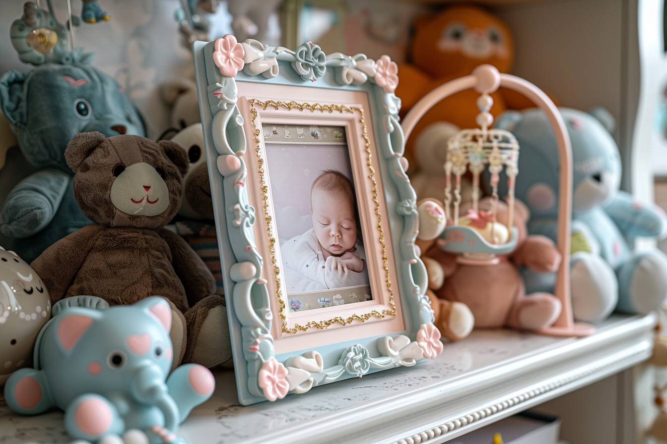 Quelles dimensions et styles privilégier pour un cadre de naissance ?